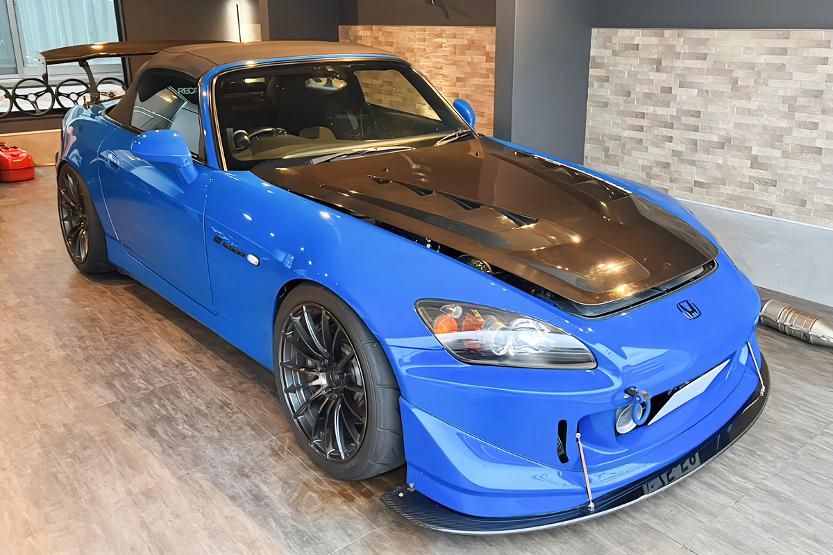 2008 ホンダ S2000 AP2 S2000 タイプS  HKS GT2 スーパーチャージャー買取実績