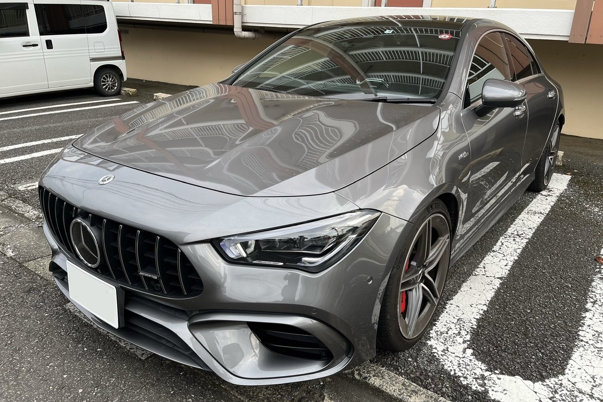 2021 メルセデスAMG CLAクラス CLA45 S 4マチック＋ AMGパフォーマンスPKG買取実績