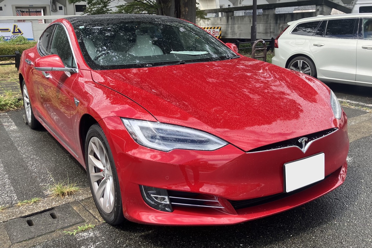 2019 テスラ モデルS P100D ホワイトレザー買取実績