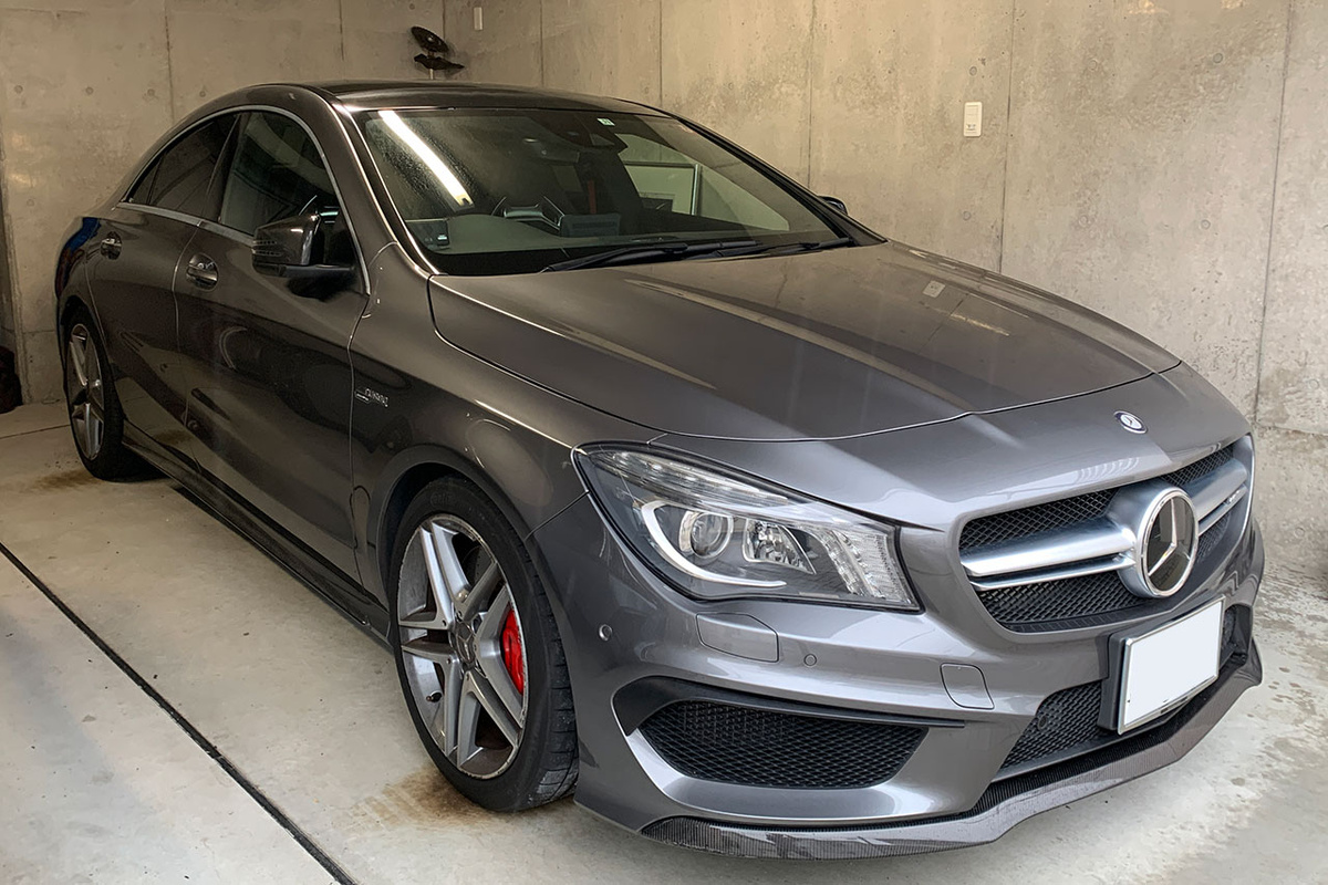 2015 メルセデスAMG CLAクラス CLA45 4MATIC AMGアドバンスドPKG買取実績