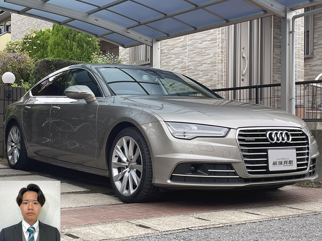 2015 アウディ A7スポーツバック 3.0TFSI クワトロ買取実績