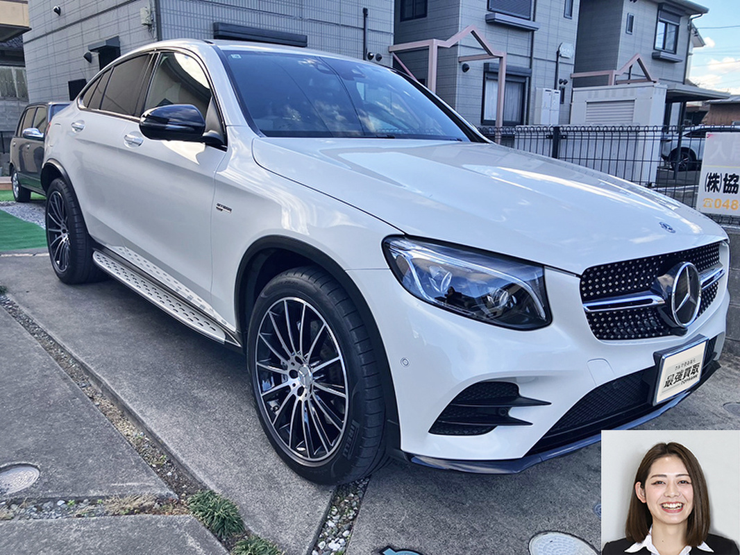 2018 メルセデスAMG GLCクラス GLC43 4MATIC クーペ買取実績