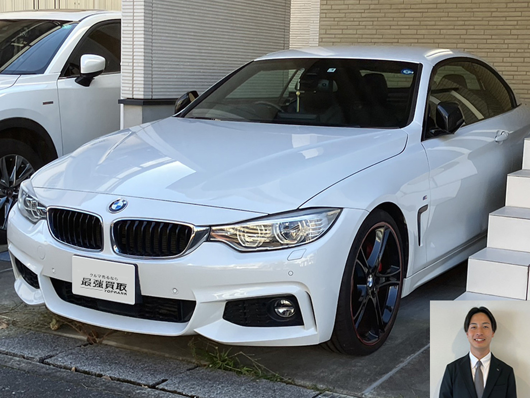 2015 BMW 4シリーズ 435i カブリオレ Mスポーツ買取実績