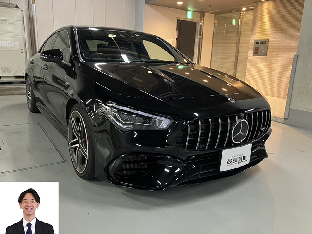 2022 メルセデスAMG CLAクラス CLA45s 4MATIC＋買取実績