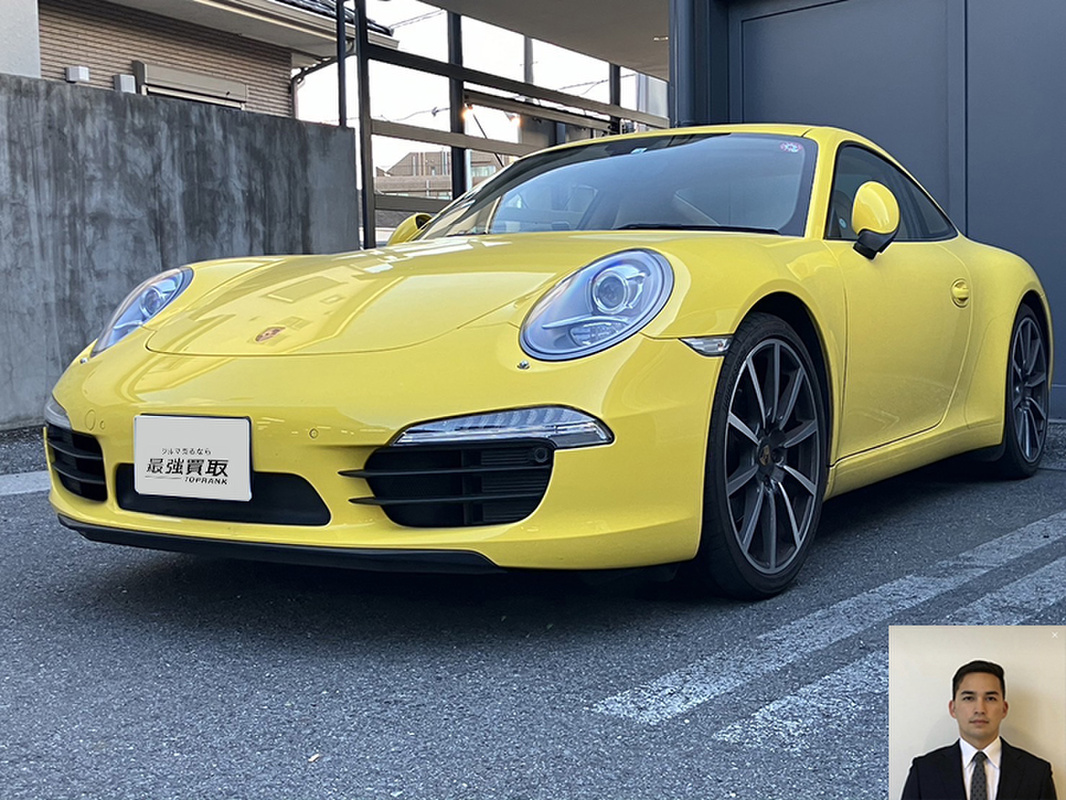 2014 ポルシェ 911 カレラ スポーツクロノPKG買取実績