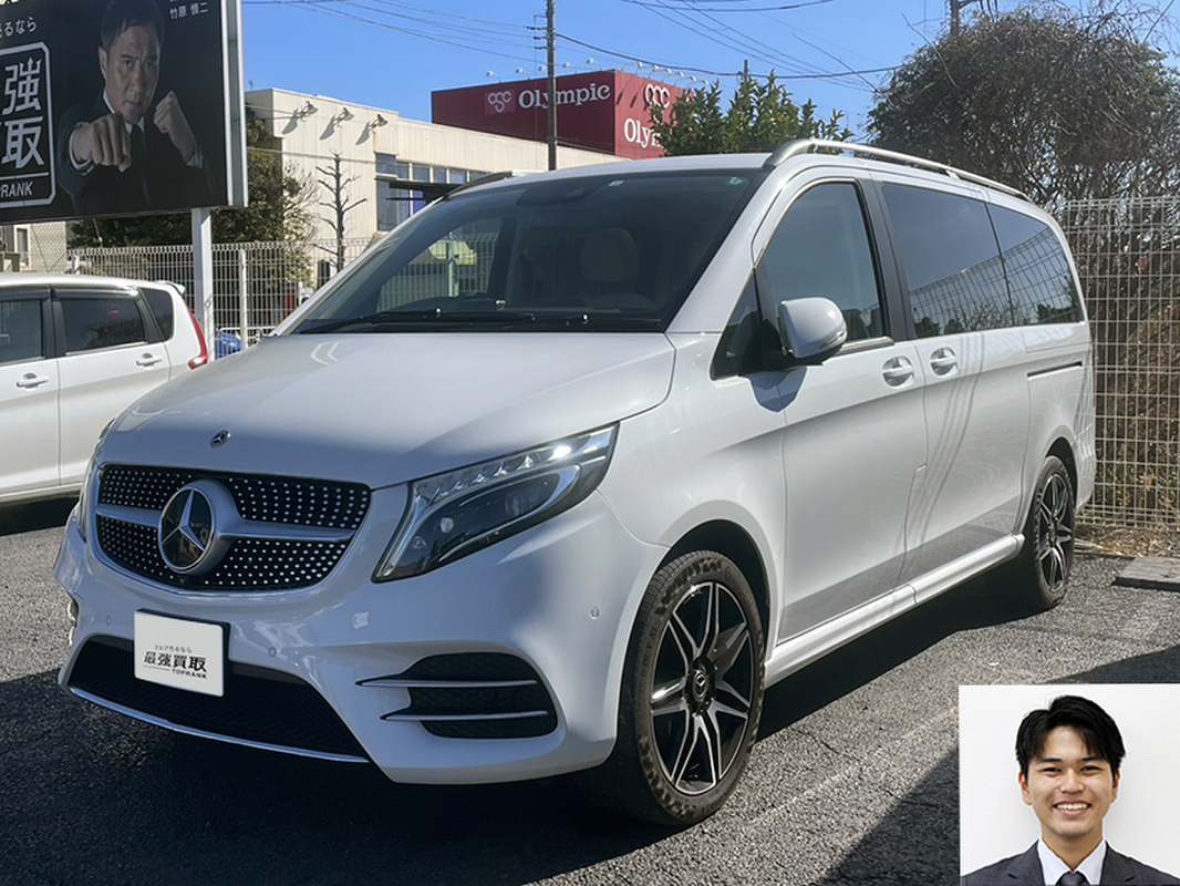 2022 メルセデス・ベンツ Vクラス V220d AVGロング AMGライン買取実績