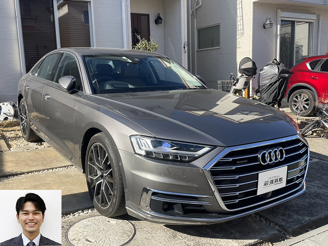 2020 アウディ A8 55TFSI クワトロ買取実績