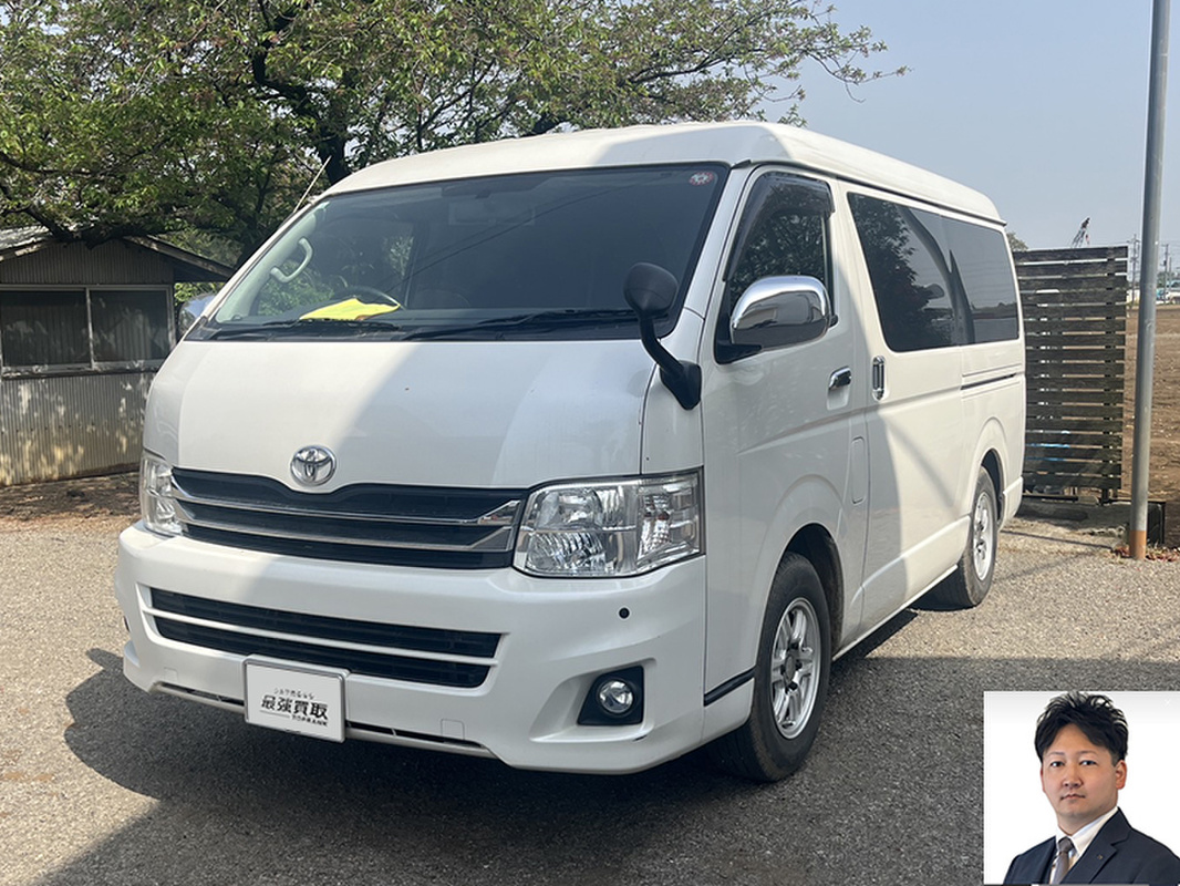 2011 トヨタ ハイエースバン ロング ワイド スーパーGL買取実績