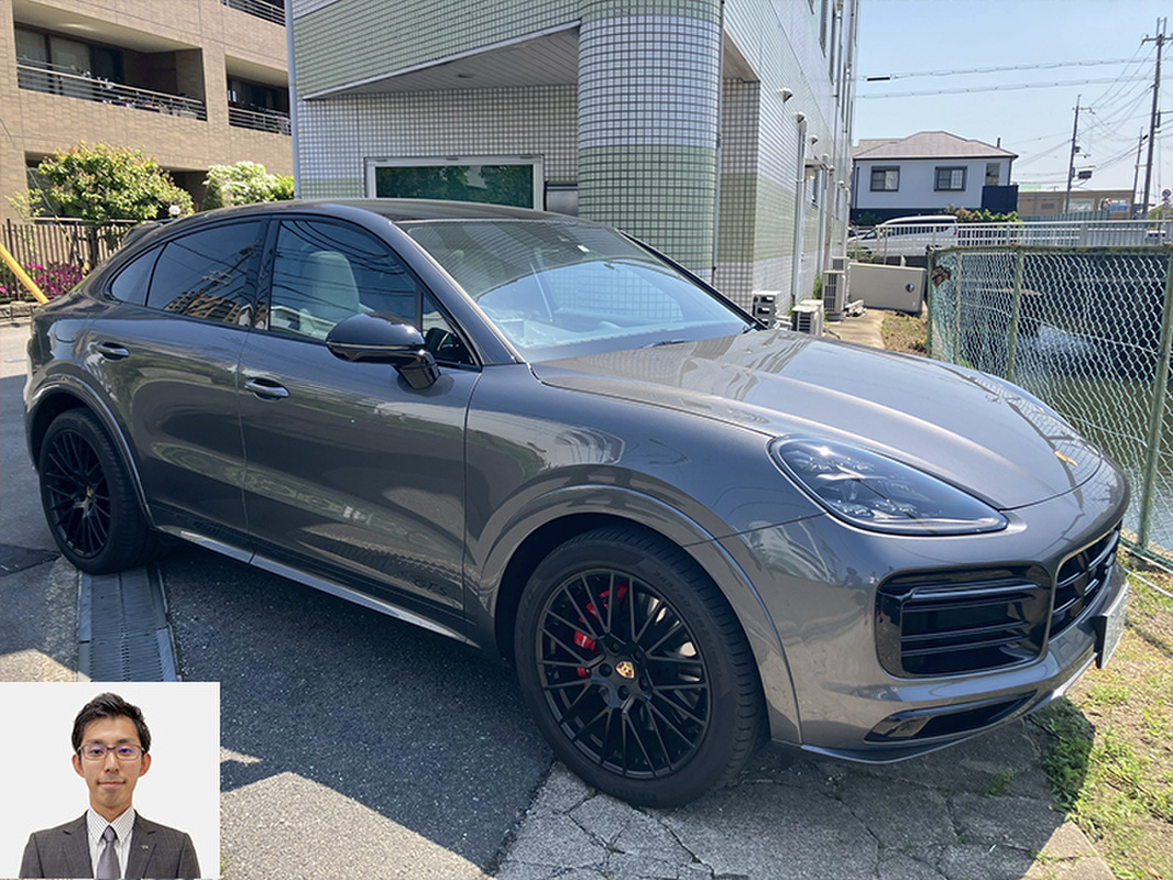 2022 ポルシェ カイエンクーペ GTS リアセンターシート買取実績
