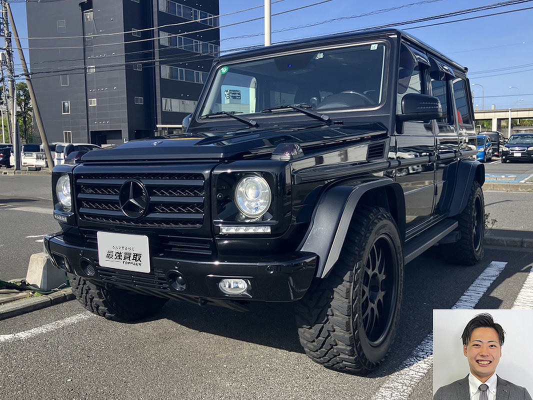 2013 メルセデス・ベンツ Gクラス G550買取実績