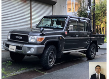 2015 トヨタ ランドクルーザー70 ピックアップ30周年買取実績