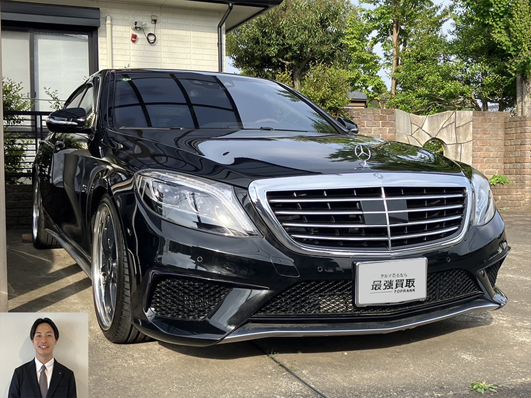 2014 メルセデス・ベンツ Sクラス S550ロング買取実績