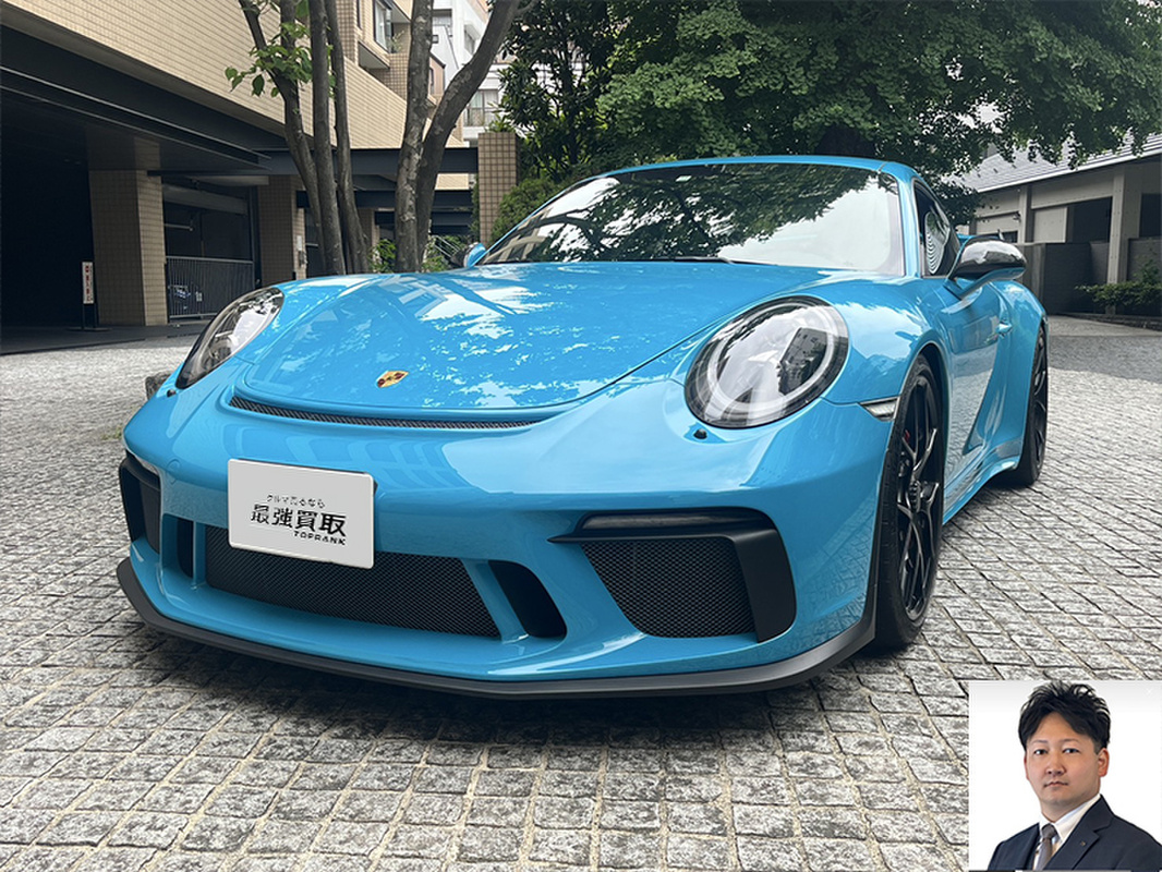 2018 ポルシェ 911 GT3 6速MT スポーツクロノPKG買取実績