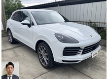 2019 ポルシェ カイエン ベージュ革シート買取実績
