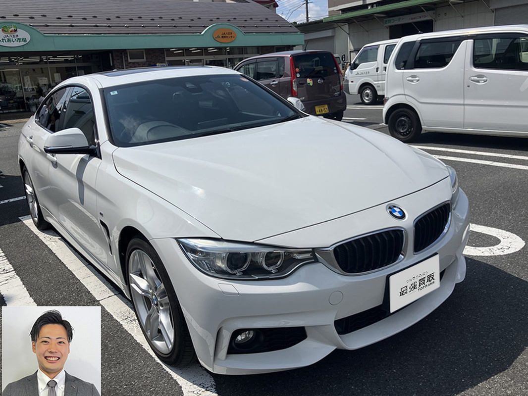2015 BMW 4シリーズグランクーペ 420iGC Mスポーツ買取実績