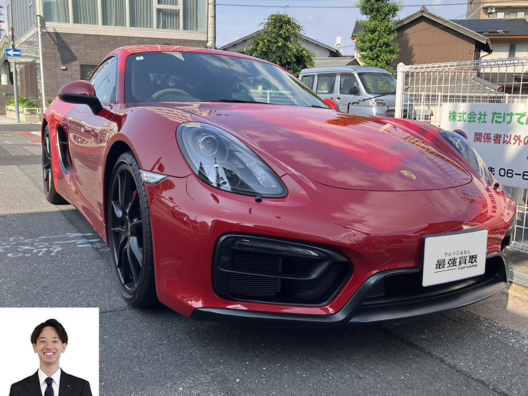 2016 ポルシェ ケイマン GTS買取実績