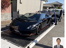 2013 ランボルギーニ ガヤルド LP570-4 スーパートロフェオ・ストラダーレ・ブラック・フォー・ジャパン買取実績