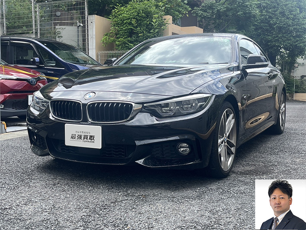 2018 BMW 4シリーズ 420iクーペ Mスポーツ買取実績
