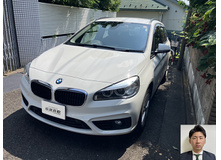 2017 BMW 2シリーズ 218dグランツアラー　クロスカントリー買取実績
