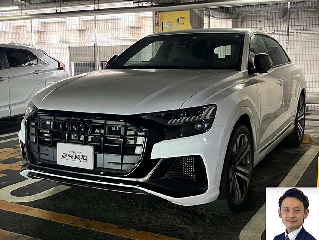 2022 アウディ Q8 55TFSI クワトロ Sライン買取実績