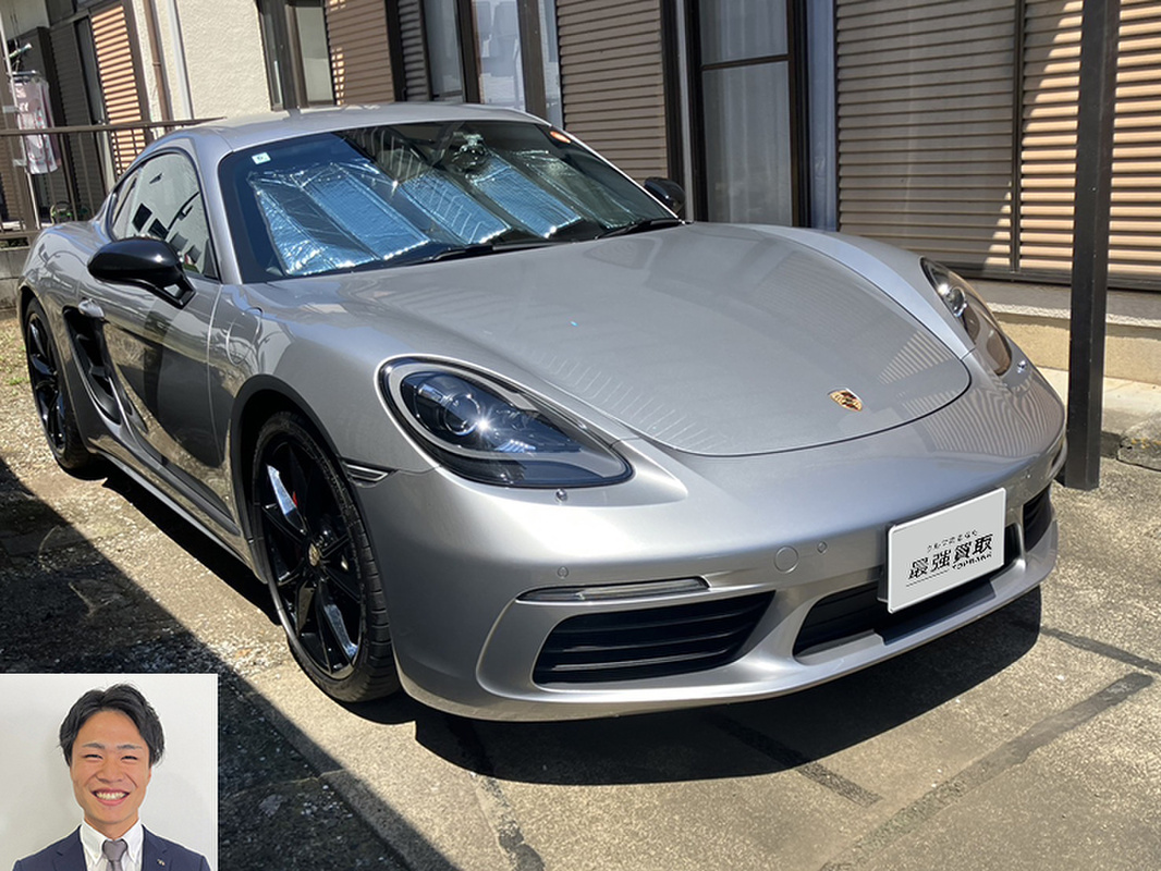2018 ポルシェ 718ケイマン PDK スポーツクロノPKG買取実績
