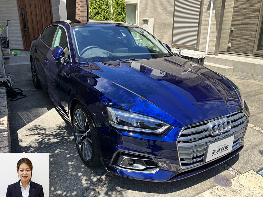 2019 アウディ A5スポーツバック 45TFSI クワトロ スポーツ買取実績