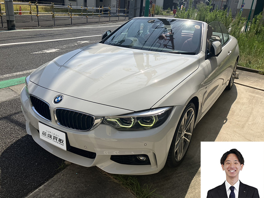 2019 BMW 4シリーズカブリオレ 440iカブリオレ Mスポーツ買取実績