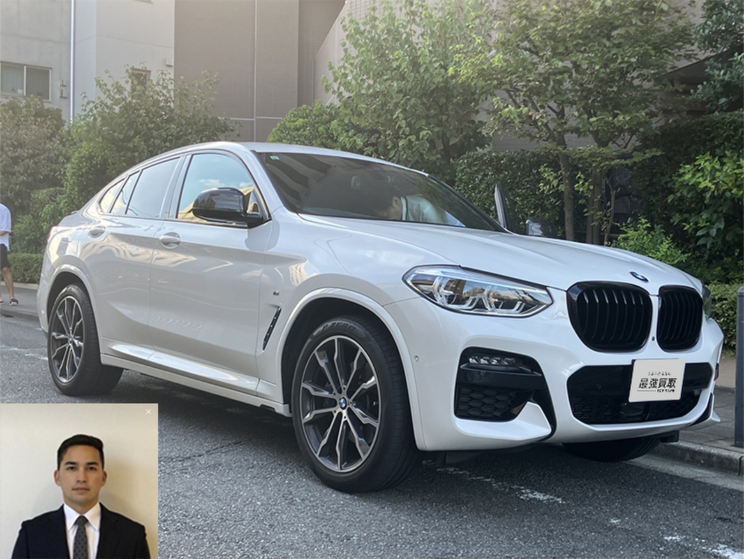 2019 BMW X4 xdrive 30i Mスポーツ買取実績