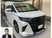 2025 トヨタ アルファード Z モデリスタエアロ 1オーナー車買取実績