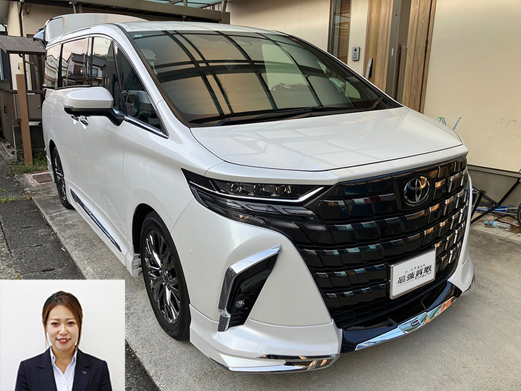 2025 トヨタ アルファード Z モデリスタエアロ 1オーナー車買取実績