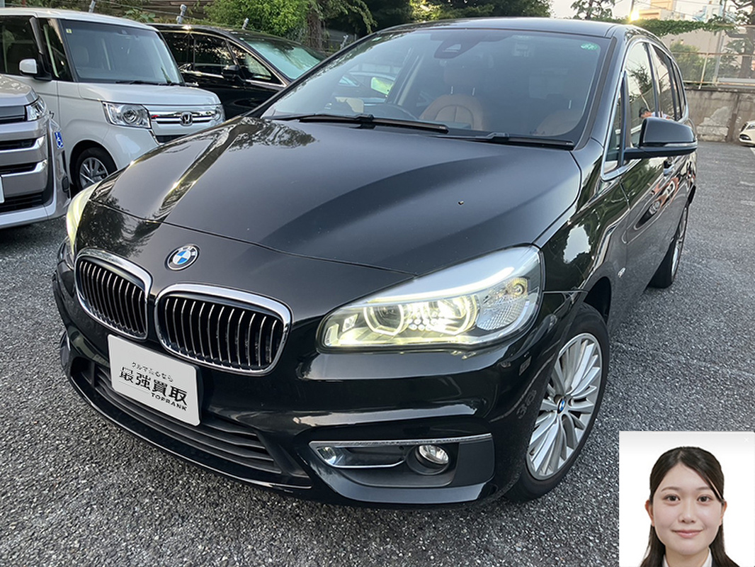 2017 BMW 2シリーズ 218d グランツアラー ラグジュアリー買取実績