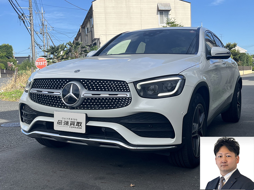 2020 メルセデス・ベンツ GLCクラス GLC220d 4マチッククーペAMGライン買取実績