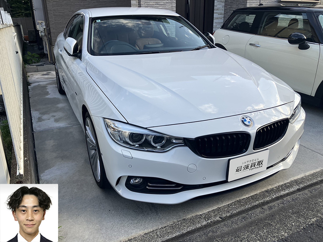 2014 BMW 4シリーズ 420i クーペラグジュアリー買取実績