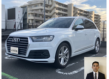 2018 アウディ Q7 2.0 TSFI クワトロエアサスペンション買取実績