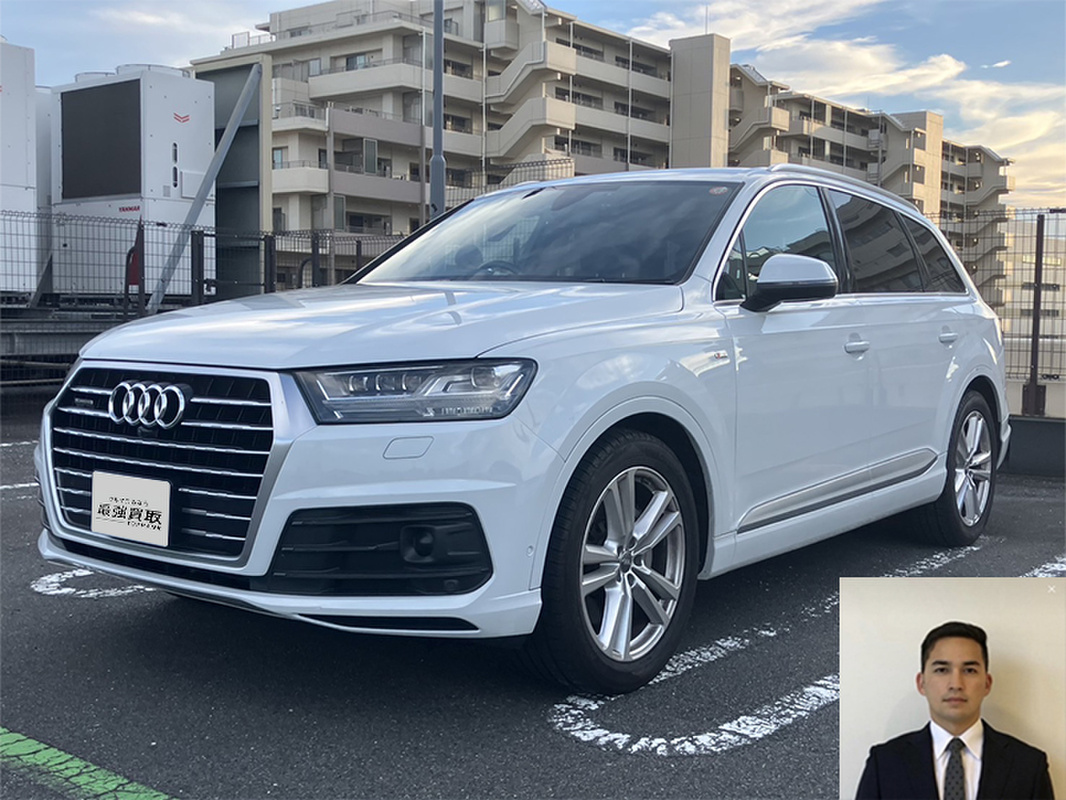 2018 アウディ Q7 2.0 TSFI クワトロエアサスペンション買取実績