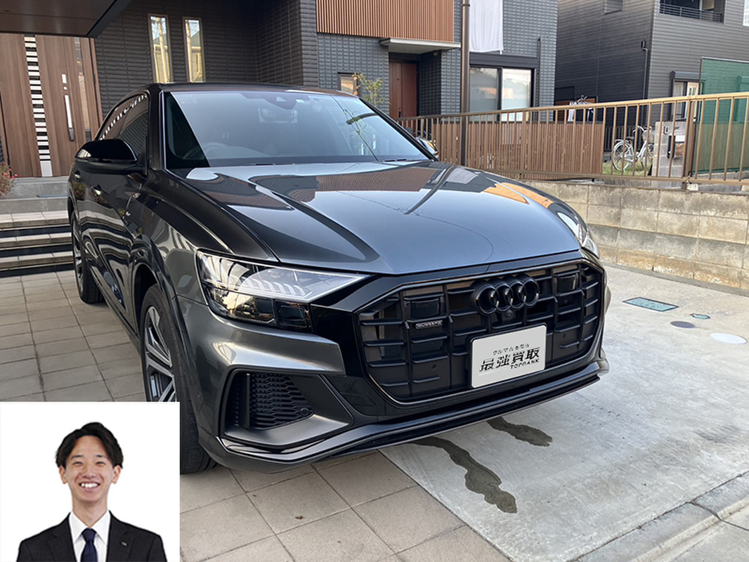 2022 アウディ Q8 55 TFSIクワトロ Sライン買取実績