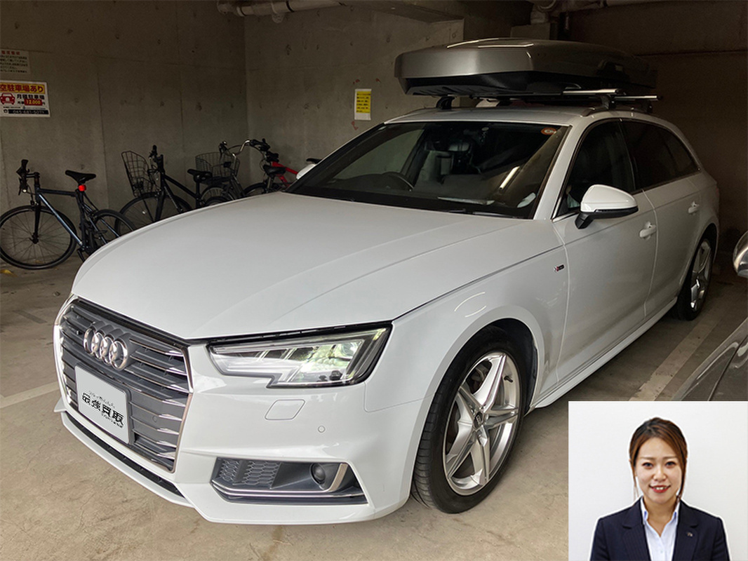 2017 アウディ A4アバント A4AV 2.0TQ SPORT買取実績