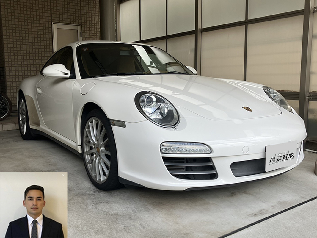 2009 ポルシェ 911 カレラ4 PDK 左ハンドル スポーツクロノPKG買取実績