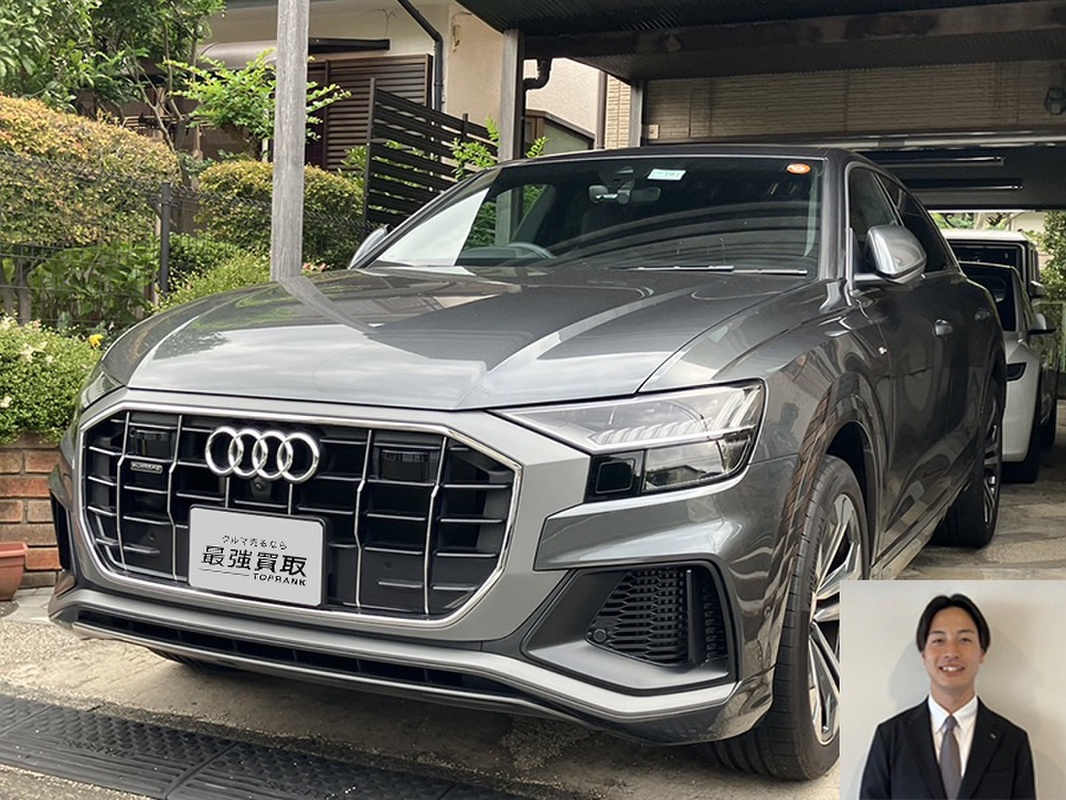 2022 アウディ Q8 55TFSIクワトロ Sライン買取実績