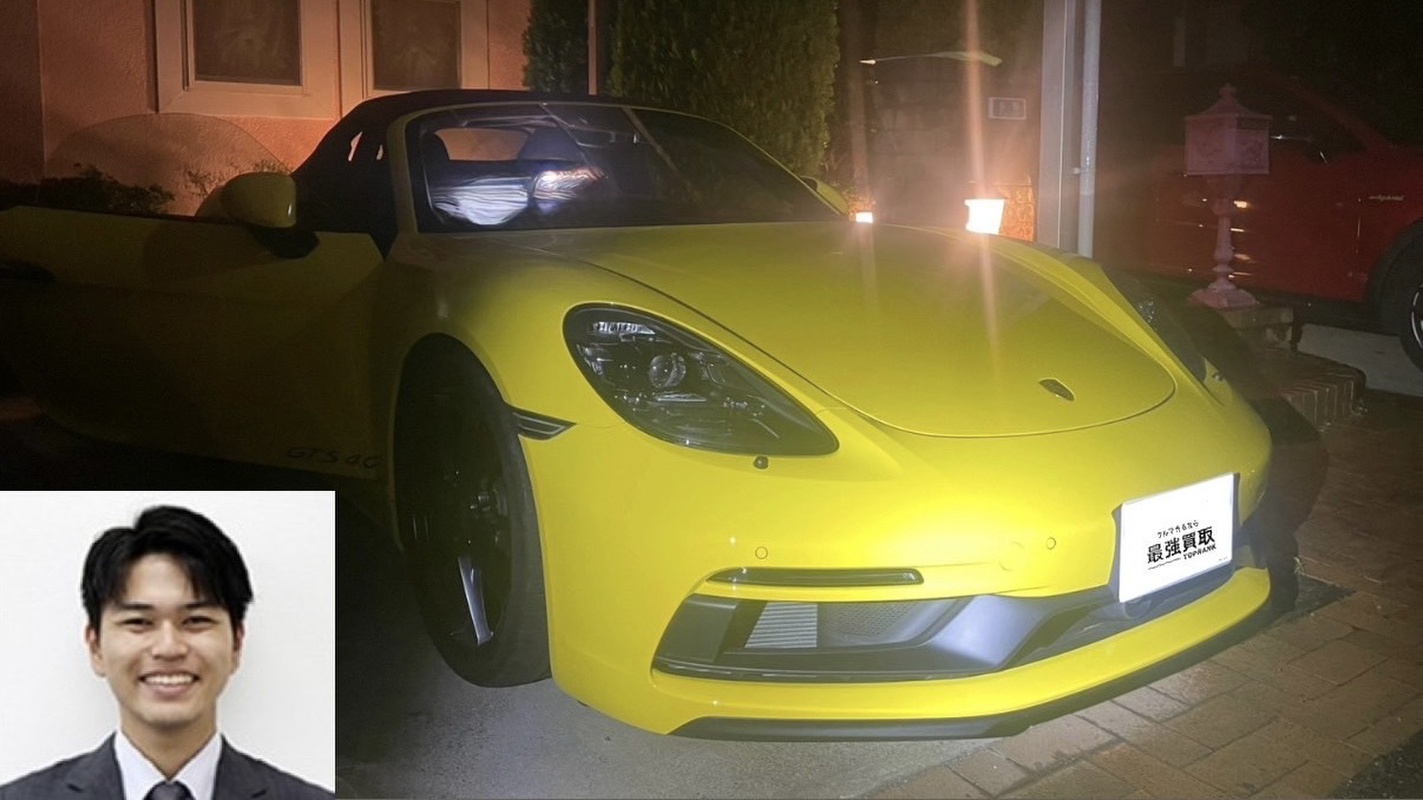 2025 ポルシェ 718ボクスター GTS 4.0 レザーインテリア(赤)買取実績