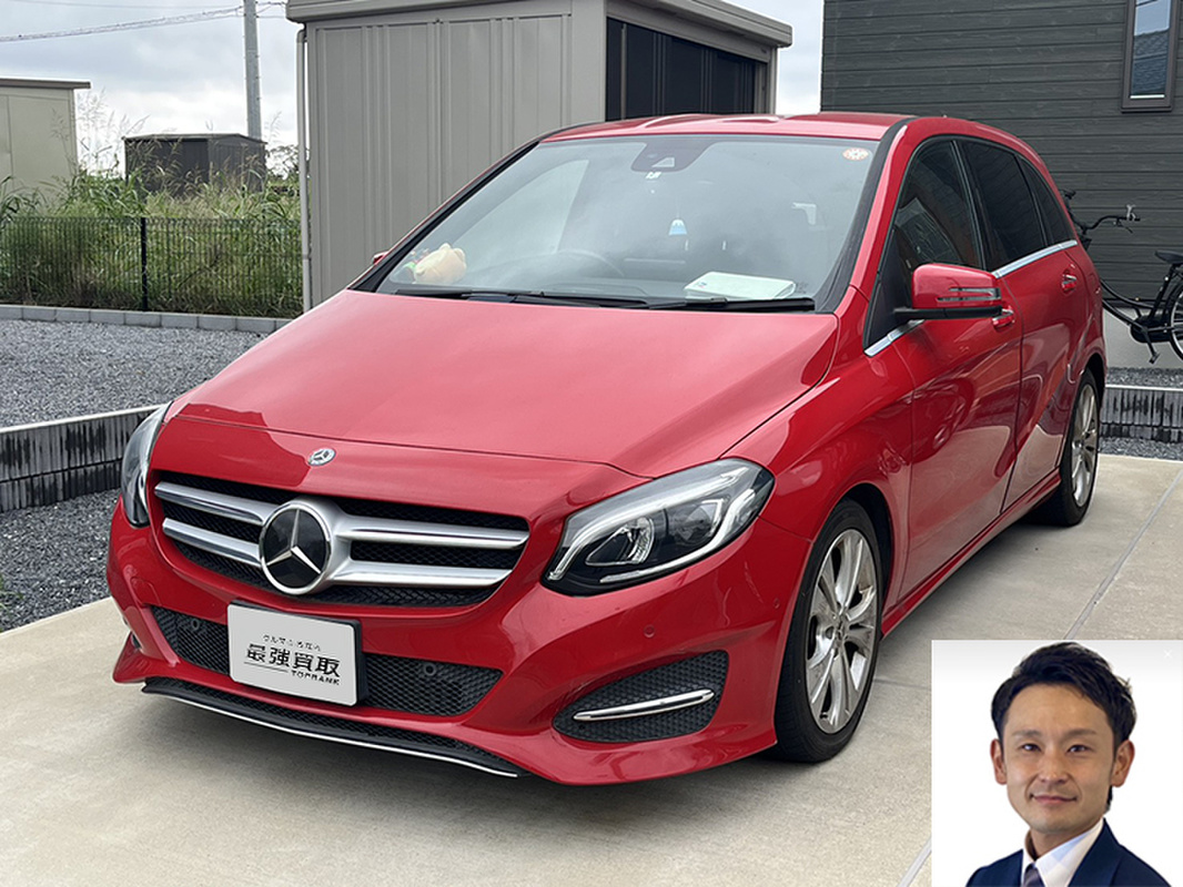 2017 メルセデス・ベンツ Bクラス B180買取実績