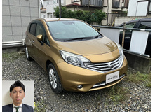 2014 日産 ノート メダリスト買取実績