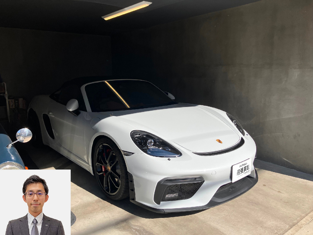 2023 ポルシェ 718スパイダー PDK SpyderクラシックインテリアPKG買取実績