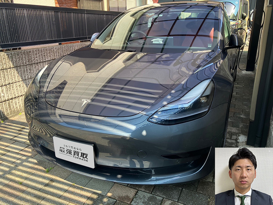 2021 テスラ モデル3 スタンダードレンジプラス買取実績