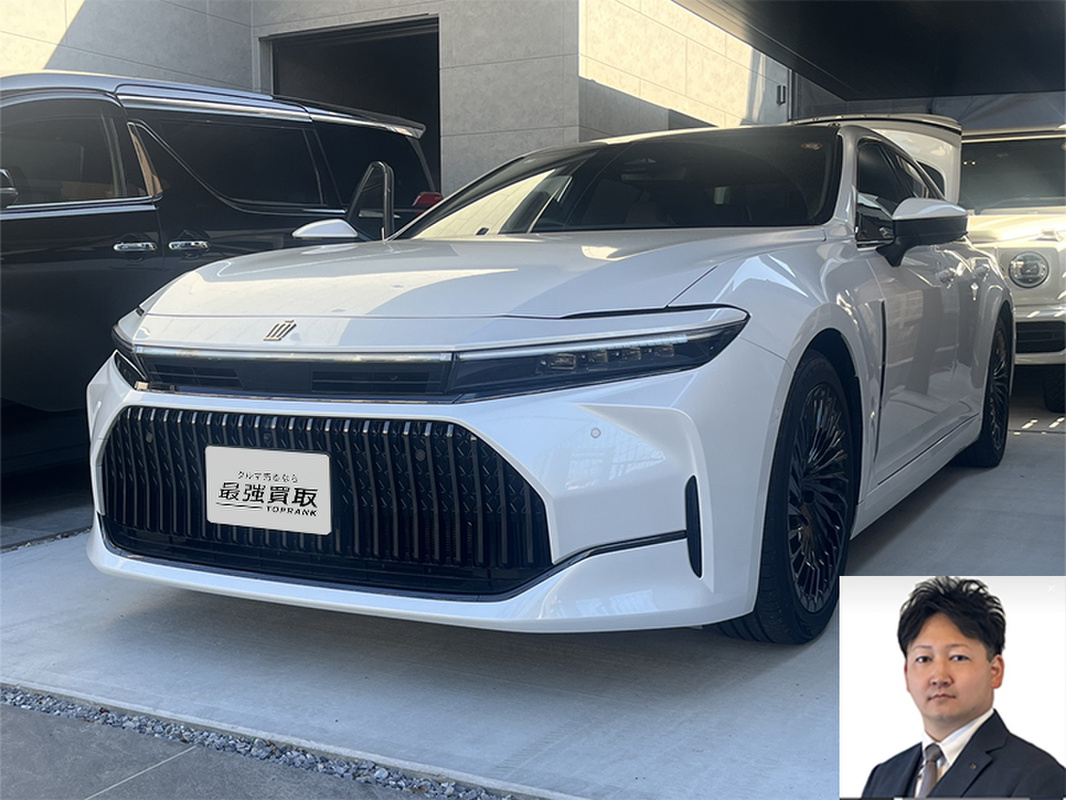 2025 トヨタ クラウンセダン Z HEV ブラックPKG買取実績