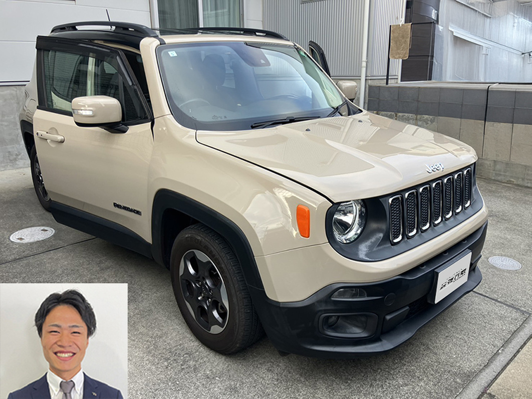 2017 ジープ レネゲード ロンジチュード買取実績