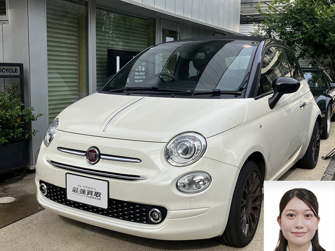 2021 フィアット 500C 120th タキシード買取実績