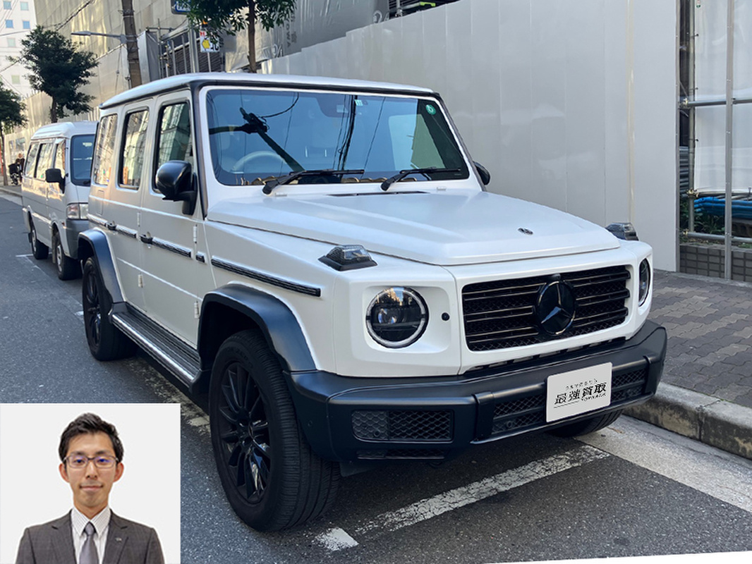 2022 メルセデス・ベンツ Gクラス G400dエディションマグノホワイト買取実績