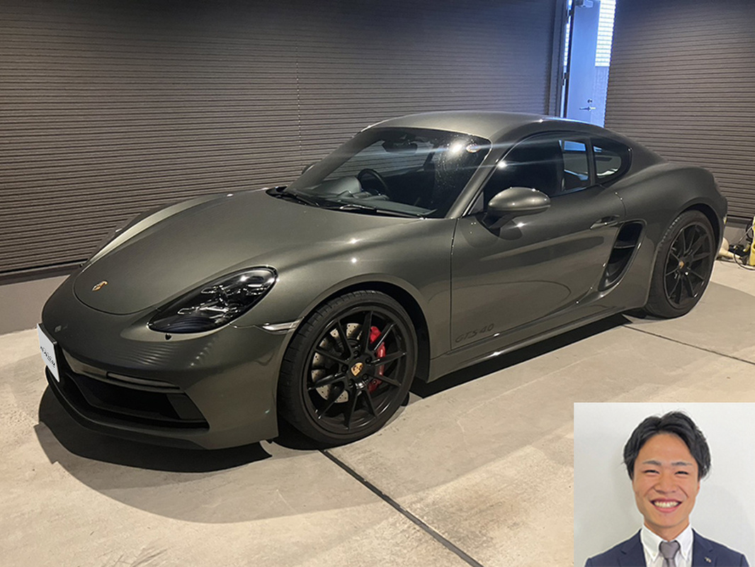 2022 ポルシェ 718ケイマン GTS 4.0 PDK買取実績