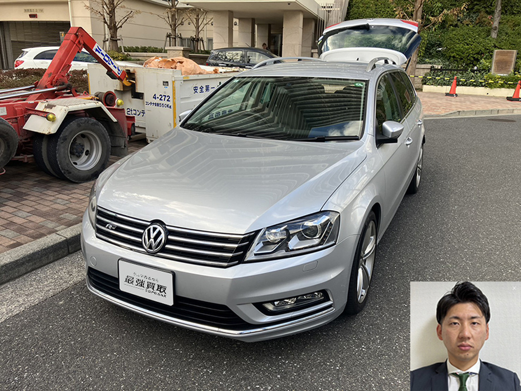 2015 フォルクスワーゲン パサートヴァリアント Rラインエディション買取実績